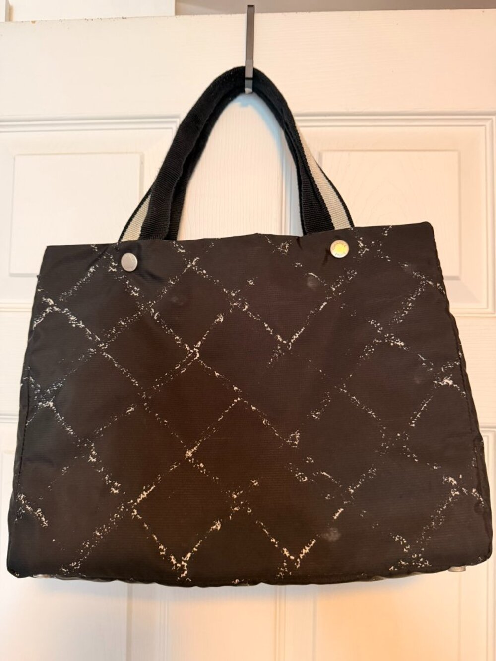 Vintage Chanel Old Travel Line Tote Bag